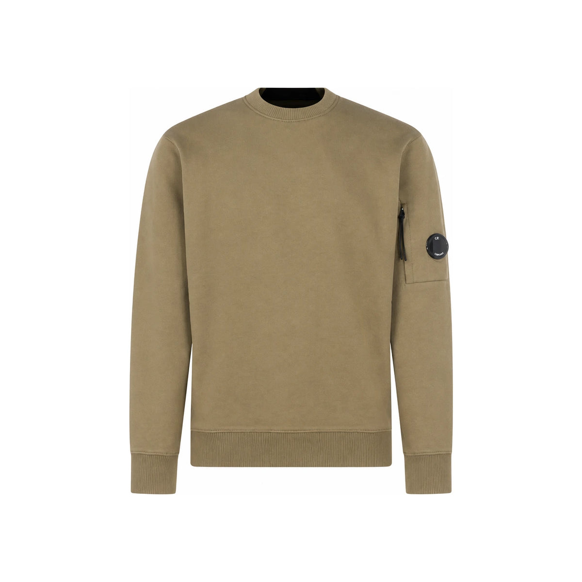 CP Company Arm Lens Patch Men's Crewneck Sweatshirt