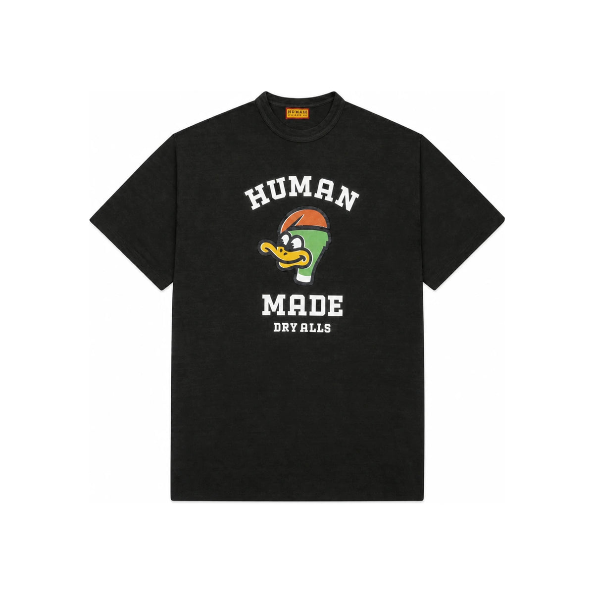 Humanmade Duck Graphic Short Sleeve T-Shirt Black