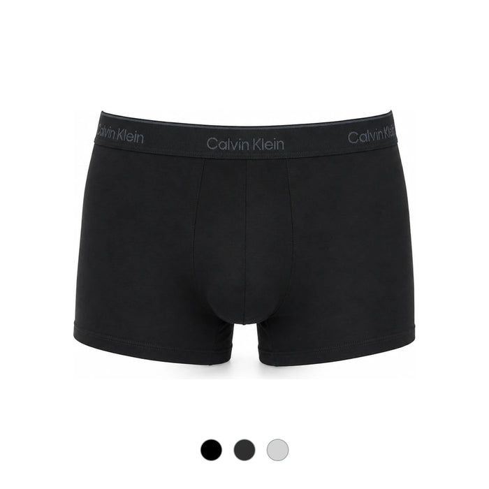 Calvin Klein Men’s Cotton Trunks 3-Pack Underwear NB4389 001