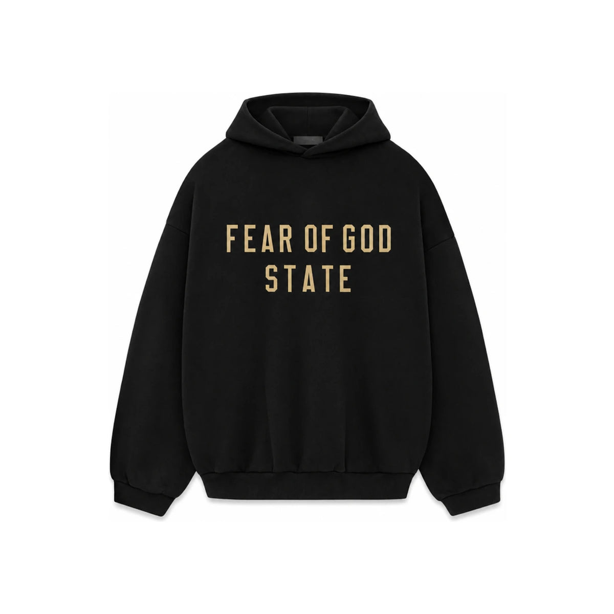 Fear of God Essentials Fleece State Hoodie Black