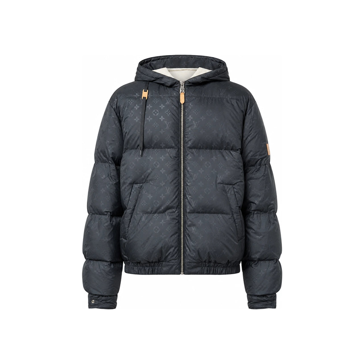 Louis Vuitton Monogram Down Jacket Puffer Dark Gray Men’s
