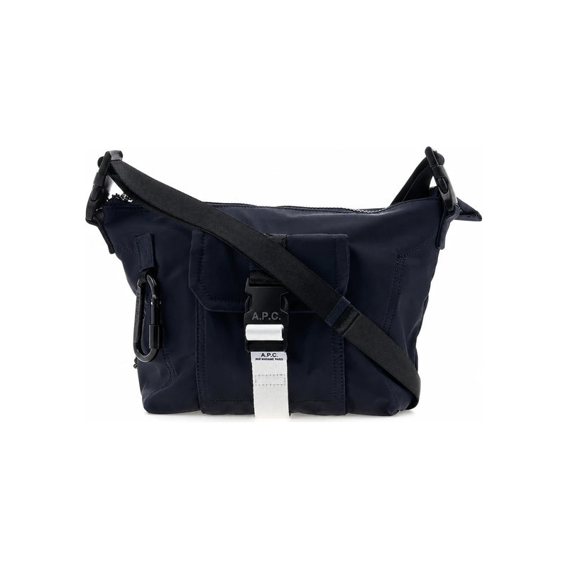 A.P.C. Men’s Trek Crossbody Bag Black