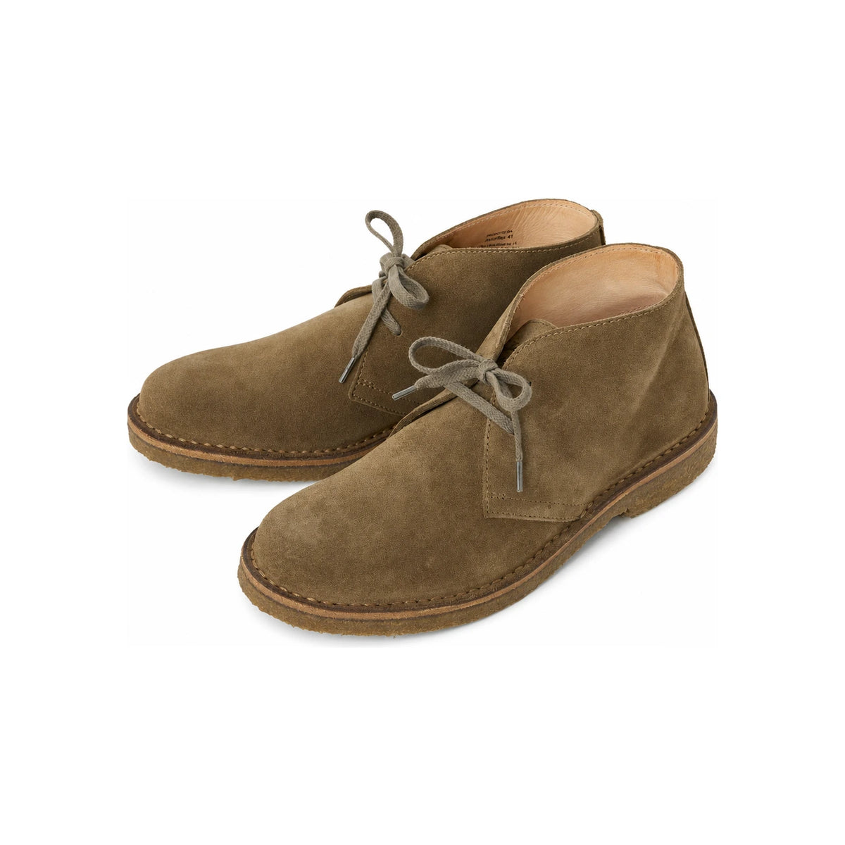 astorflex Greenflex Suede Mid Boots Taupe Men's
