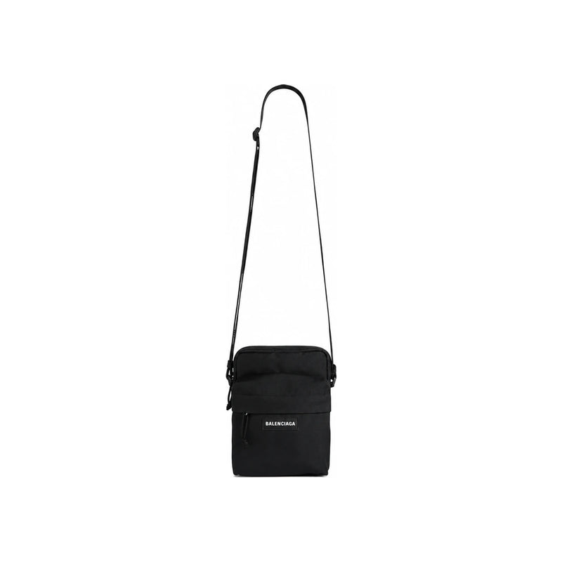 BALENCIAGA Explorer Men's Black Nylon Crossbody Bag