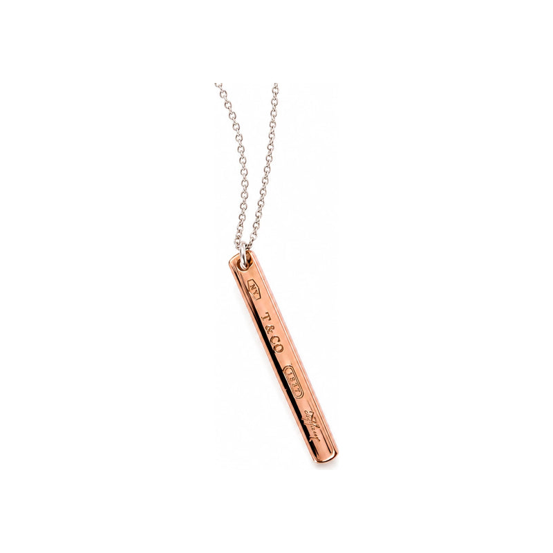 Tiffany & Co Rubedo Bar Pendant Necklace 31cm Unisex Rare