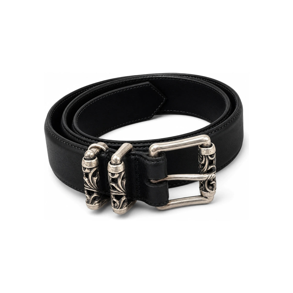 Chrome Hearts Leather Roller Belt Men’s