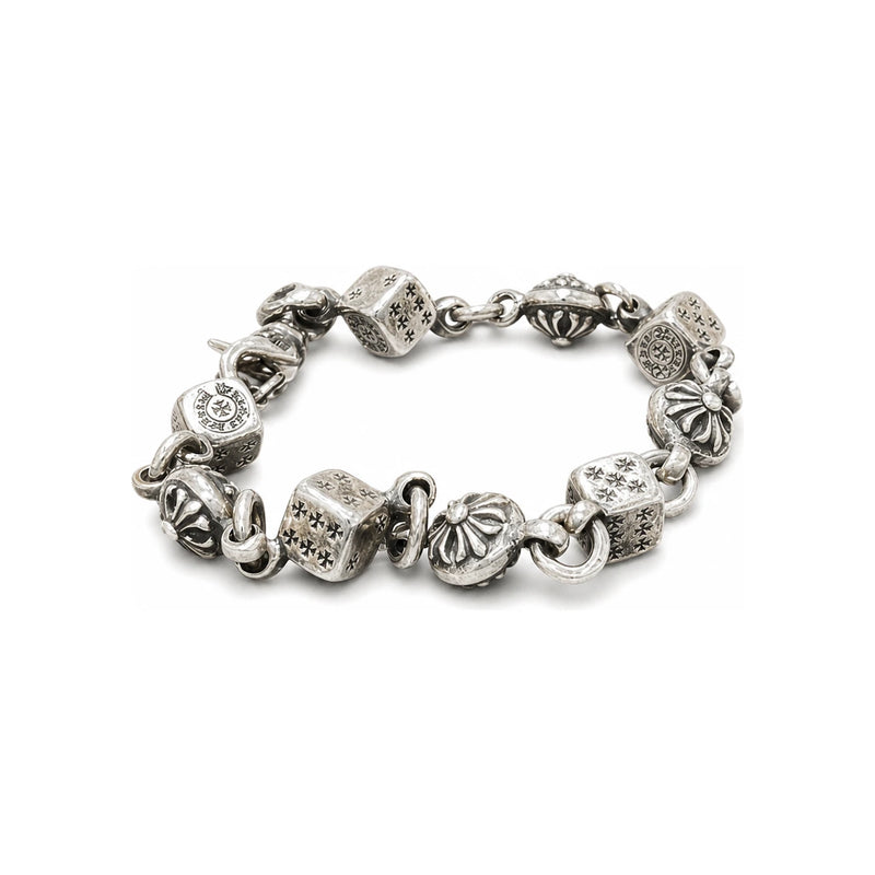 Chrome Hearts CH Dice Bead Bracelet