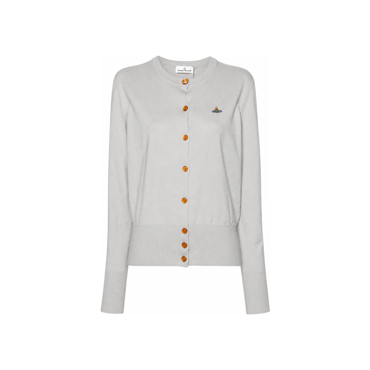 Vivienne Westwood BEA Knit Cardigan 1803002P Y001A P403 LIGHT GREY DOM