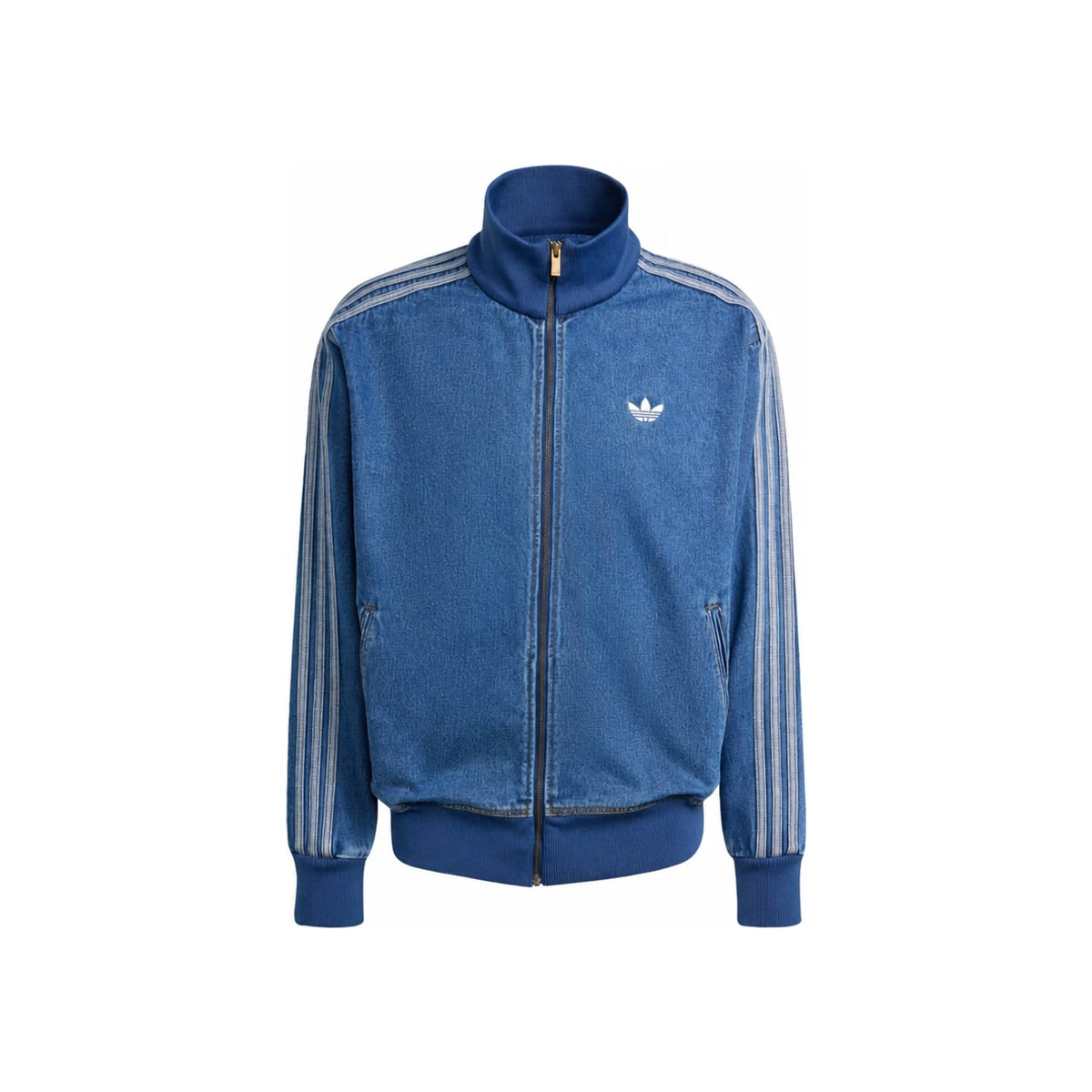 Adidas Denim Trucker Jacket for Men KD1517 Blue DOM