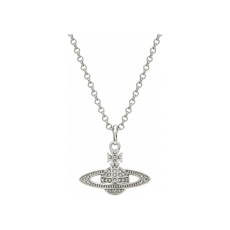 Vivienne Westwood Mini Bas Relief Pendant Necklace Women Gold-Tone