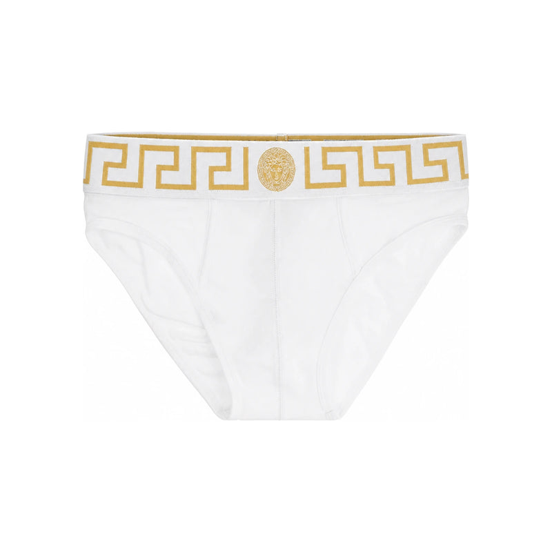 Versace Greca Border Briefs Men’s Underwear AU10027 1A10011 A81H