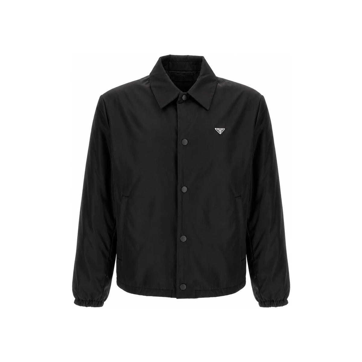 PRADA Black Wool Blend Men's Jacket