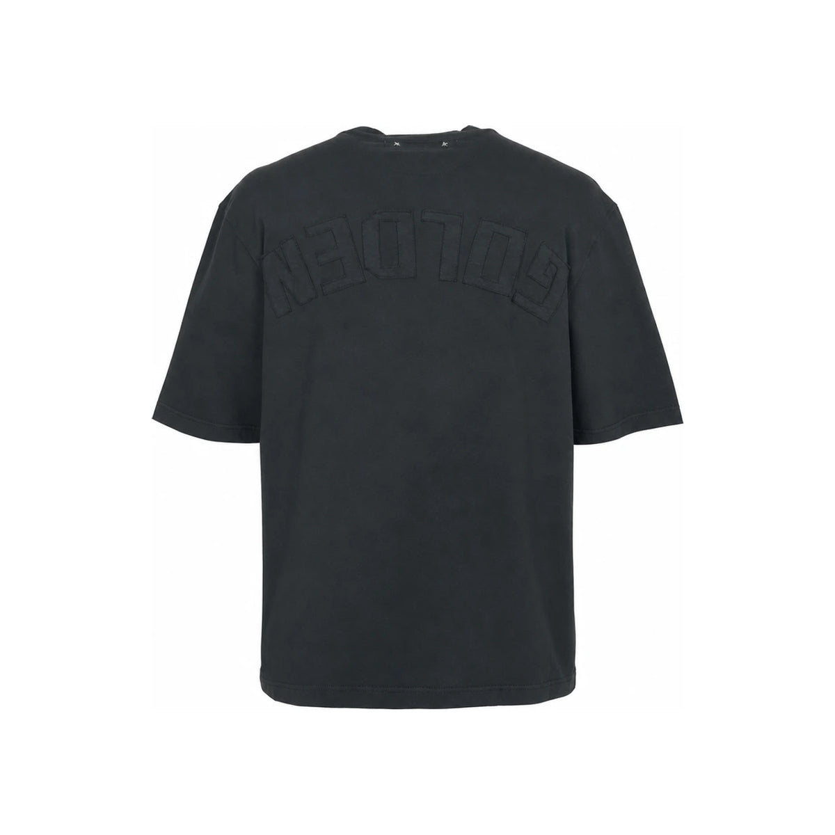 GOLDEN GOOSE Unisex Short Sleeve T-Shirt White Cotton Tee