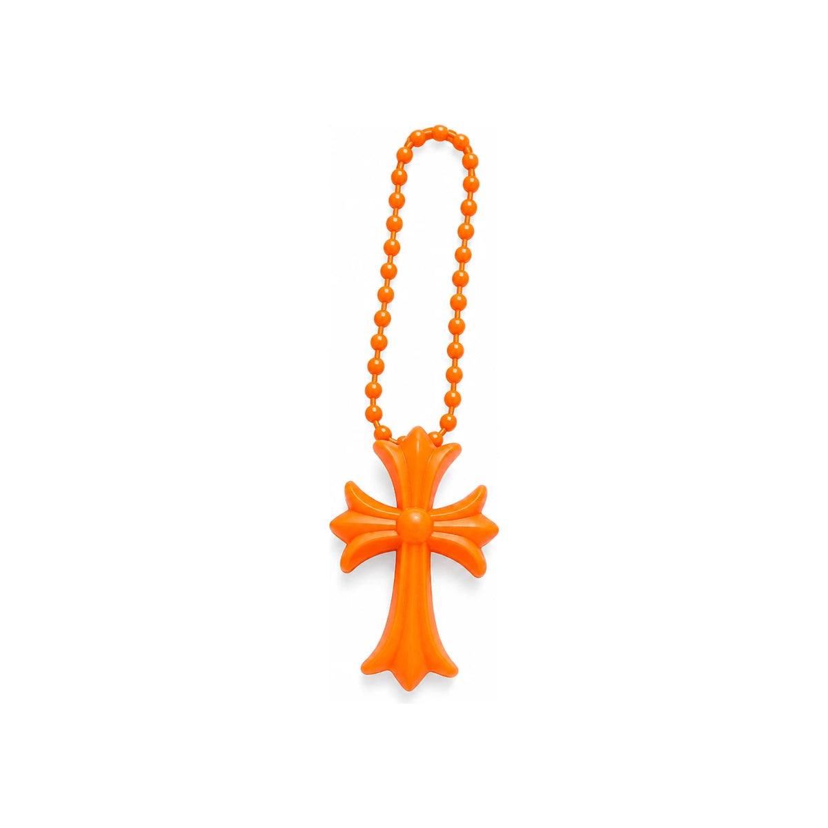 Chrome Hearts Orange CH Cross Pendant Necklace