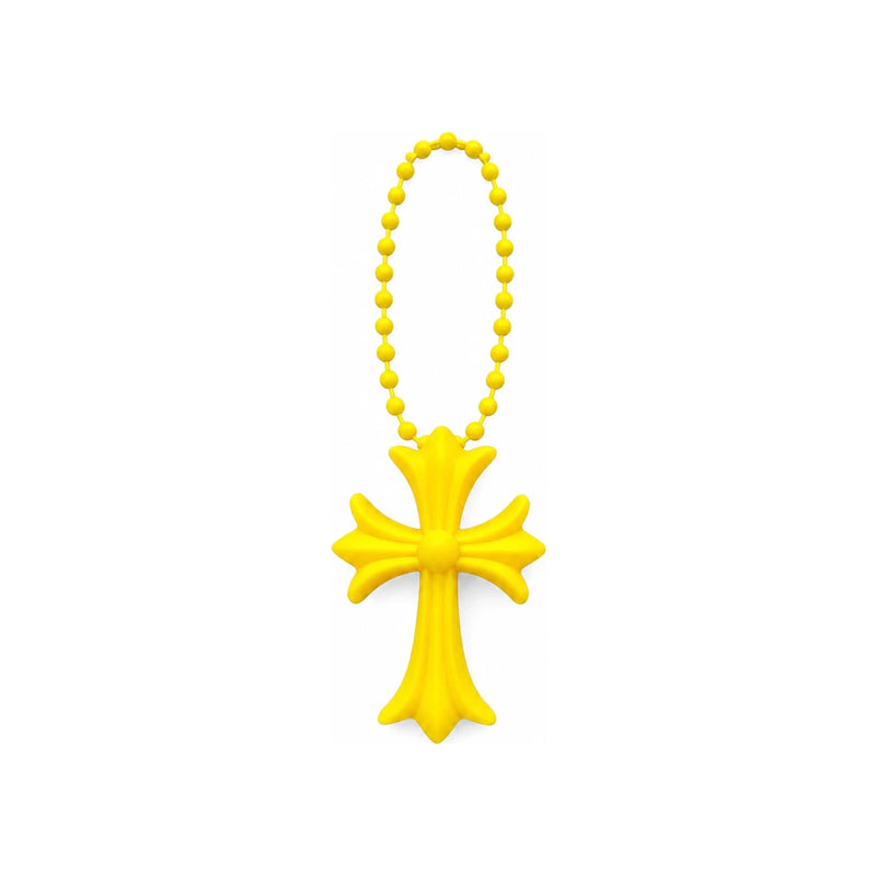 Chrome Hearts Yellow CH Cross Pendant Necklace Unisex