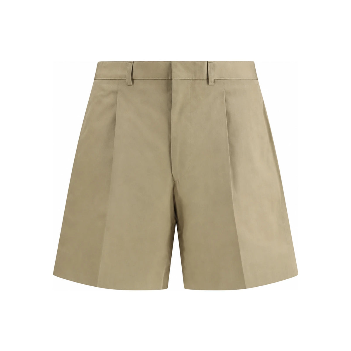 PRADA Black Nylon Drawstring Shorts for Men