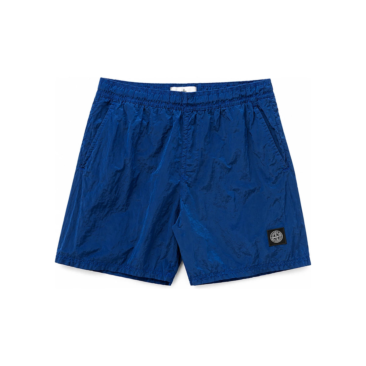 STONE ISLAND Nylon Metal Econyl Swim Shorts Bright Blue Men’s