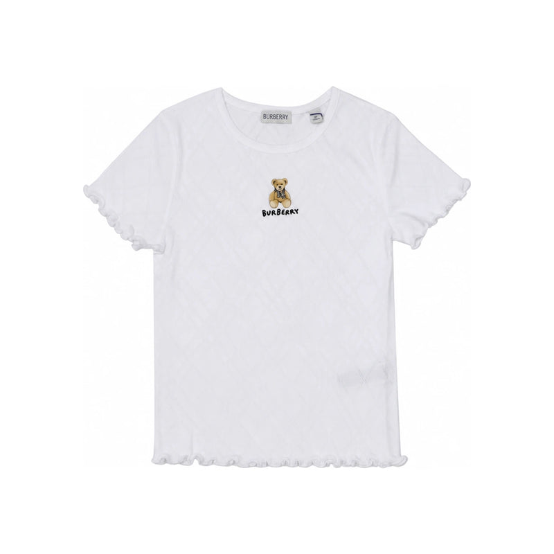 BURBERRY Thomas Bear Kids Short Sleeve T-Shirt 8108566 A1464