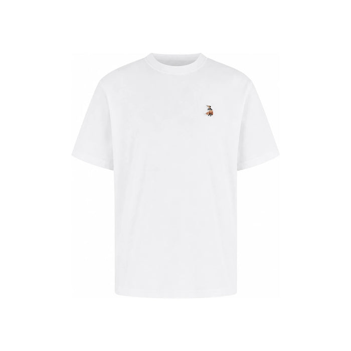 Maison Kitsune Dreaming Fox Mens Short Sleeve T-Shirt White