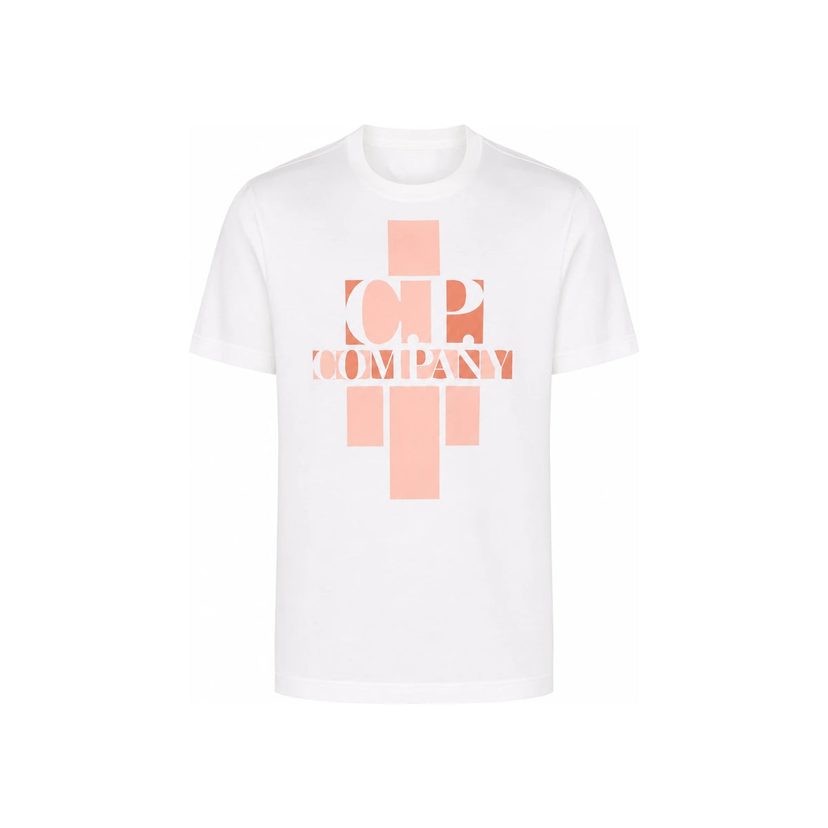 CP Company British Logo Jersey T-Shirt White Men’s