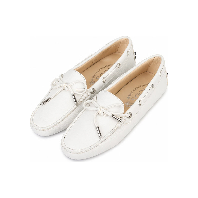 Tods Women’s Gommino Leather Moccasins Loafers Black