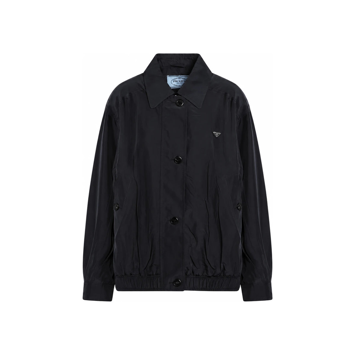 PRADA Black Casual Jacket Women’s Outerwear