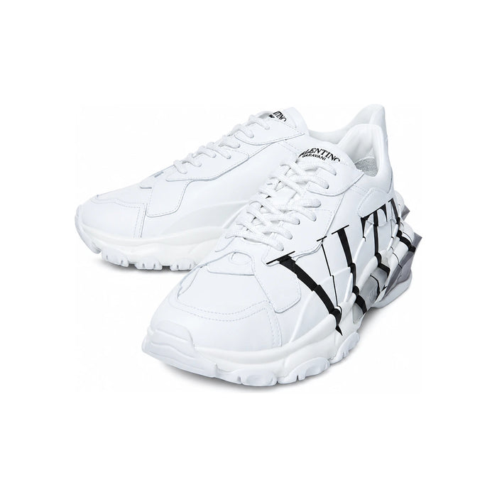VALENTINO VLTN Bounce White Low-Top Sneakers for Men