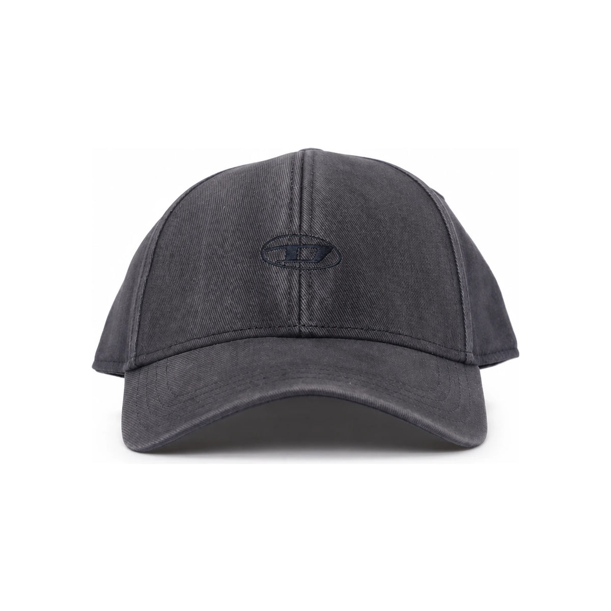 DIESEL Blue Cotton Washed Baseball Cap Unisex