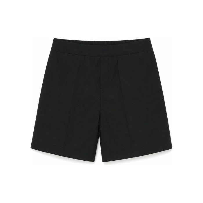 Fear of God Logo Patch Elastic Waist Track Shorts Black