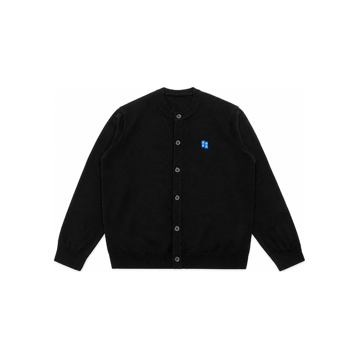 ADER ERROR Significant TRSBL Tag Cardigan 02 Noir