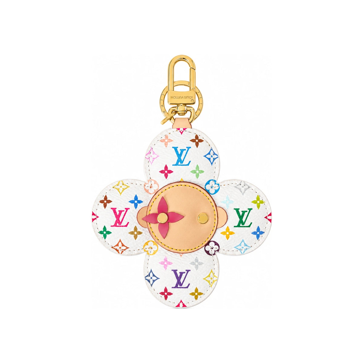 Louis Vuitton LV x TM Vivienne Head Bag Charm Key Ring M03728