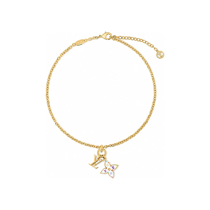 Louis Vuitton Monogram Multicolor Pendant Necklace M03737