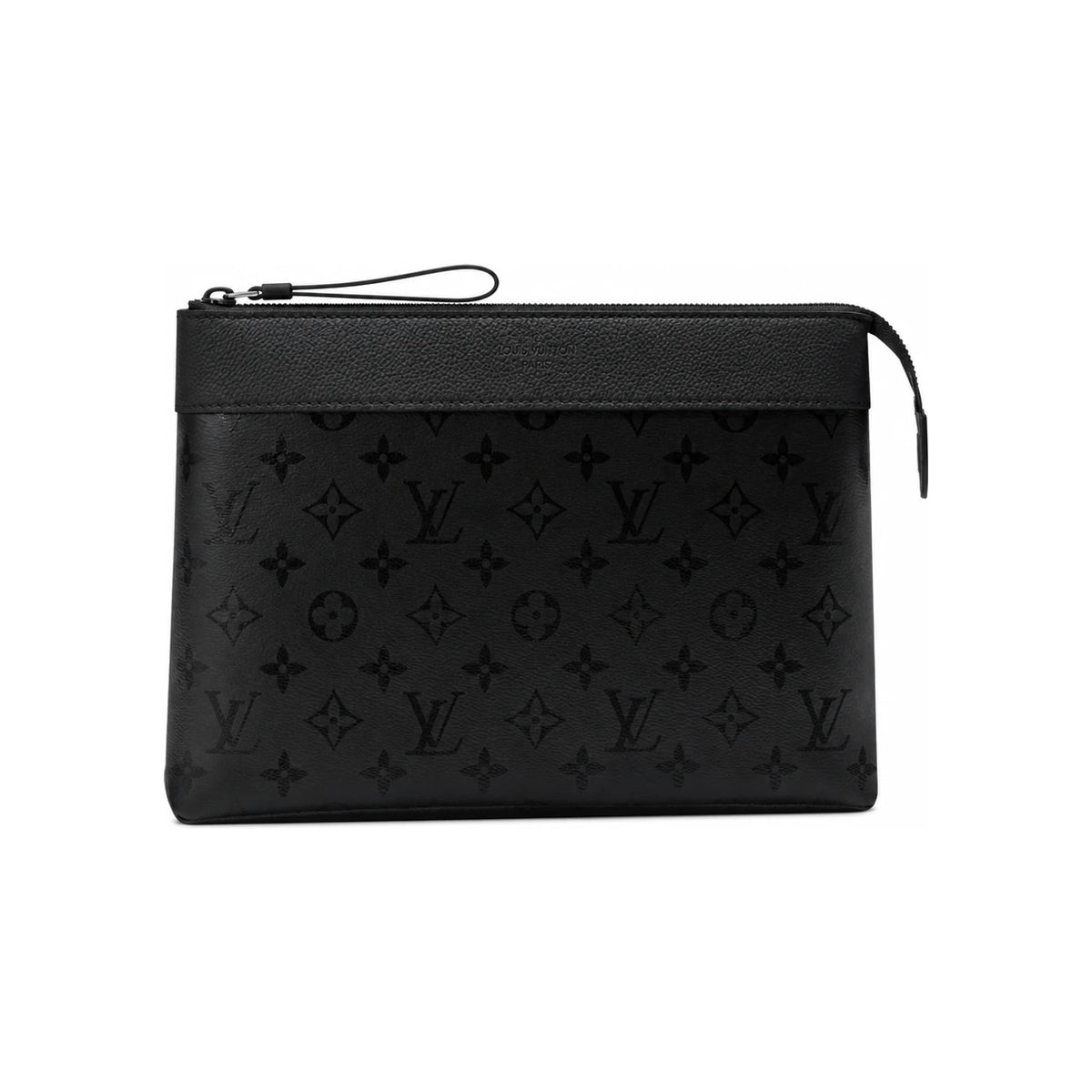 Louis Vuitton Black Pochette Voyage Souple Clutch