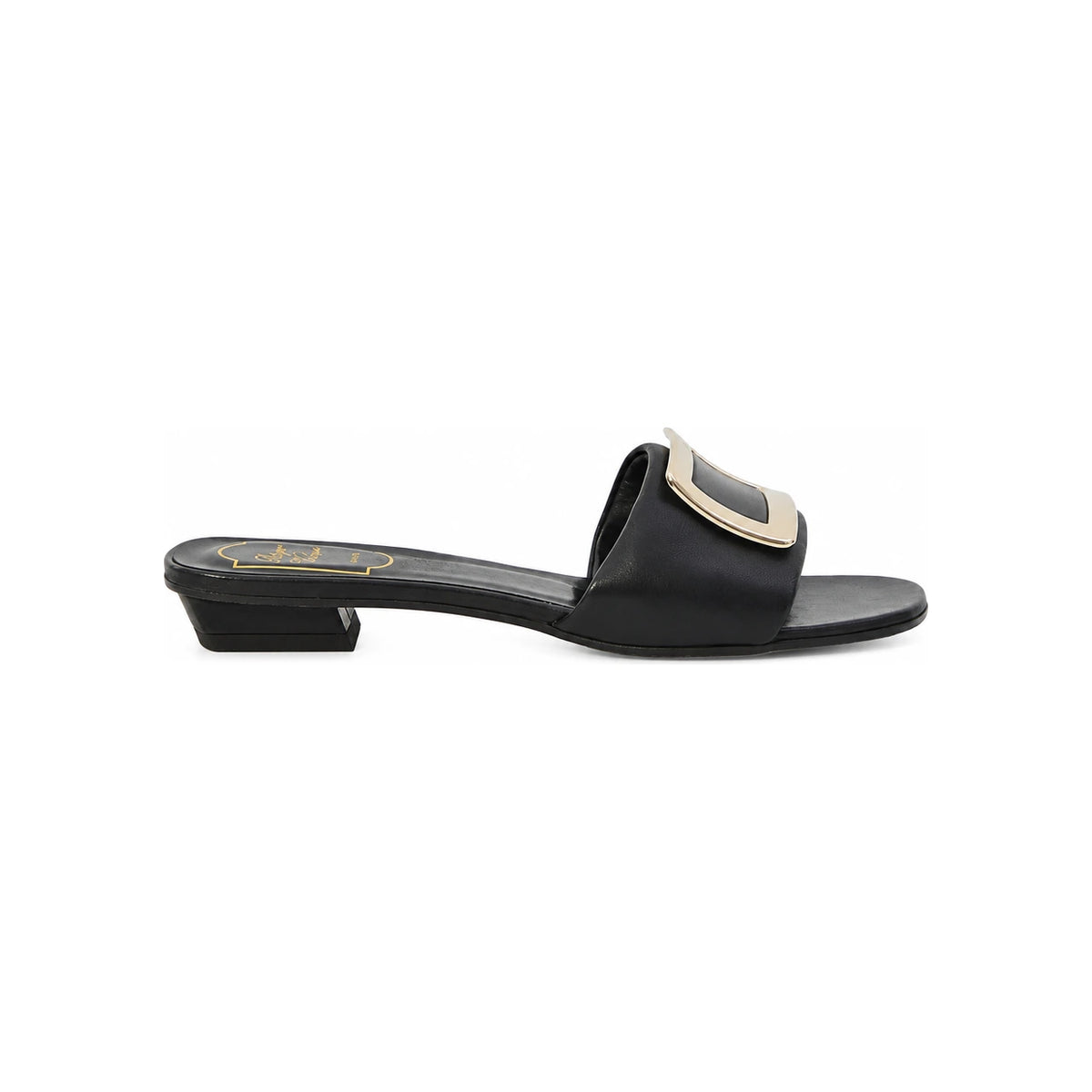 Roger Vivier Black Belle Vivier Mule Sandals RVW81644920 91T B999