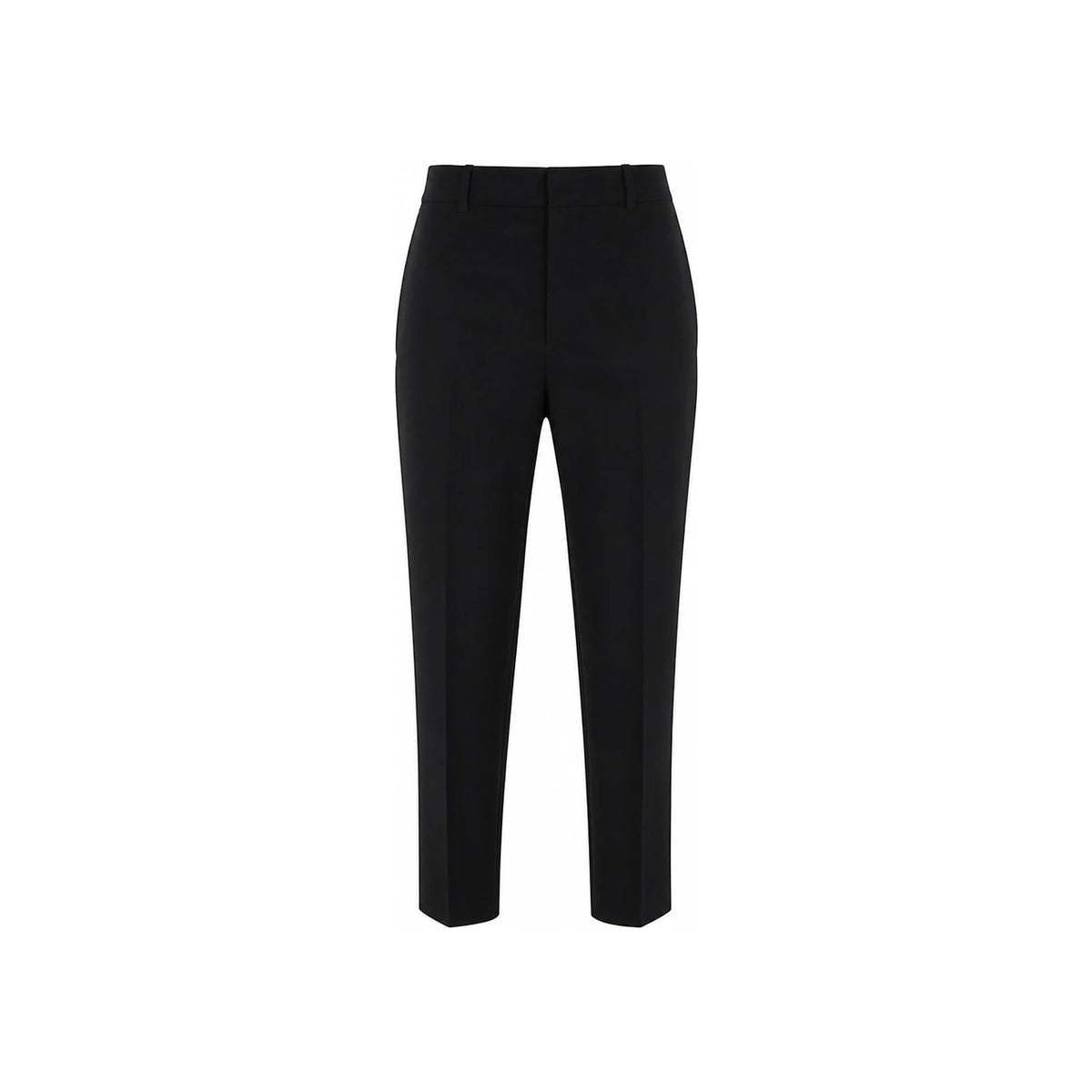 Isabel Marant MILANE Black Classic Wool Blend Slim Trousers Women