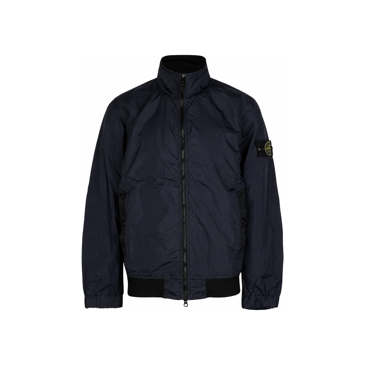 STONE ISLAND Crinkle Reps NY Hooded Down Puffer Jacket Navy Men