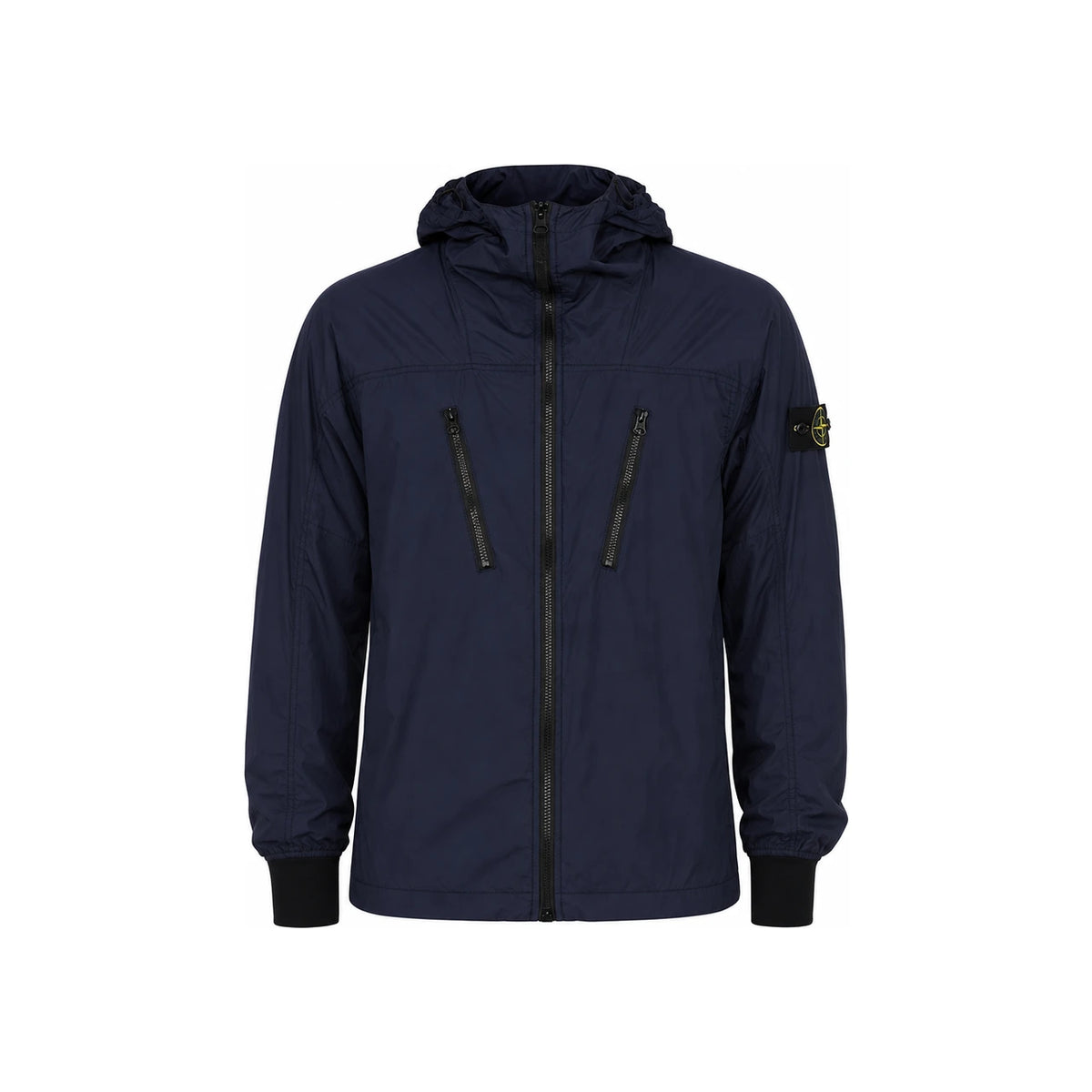 STONE ISLAND Skin Touch Packable Hooded Jacket Navy