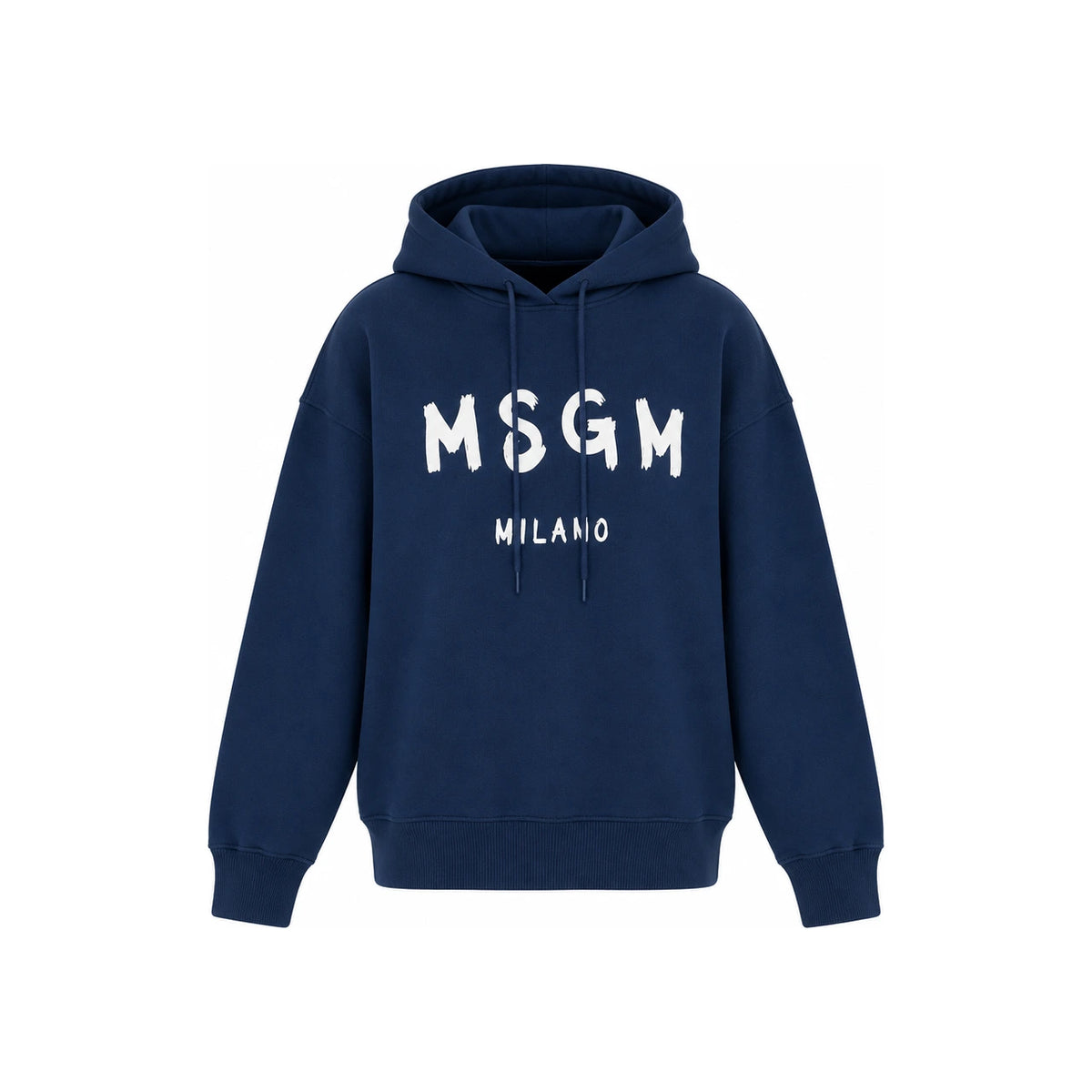 MSGM Brushed Logo Hoodie Sweatshirt for Women 3641MDM515 247000 89