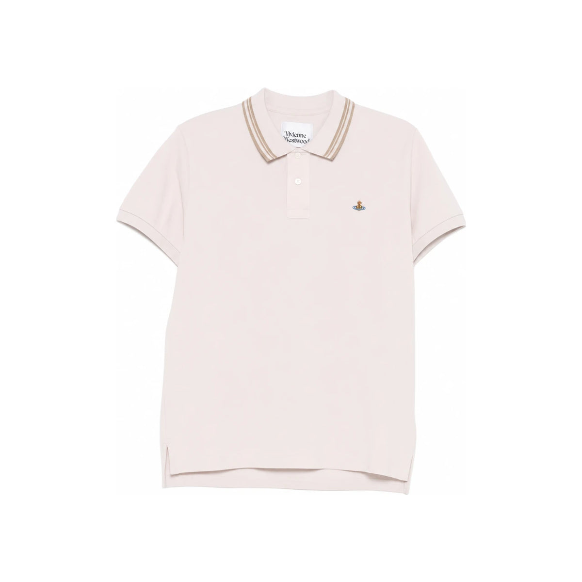 Vivienne Westwood ORB Logo Classic Short Sleeve Polo T-Shirt for Men