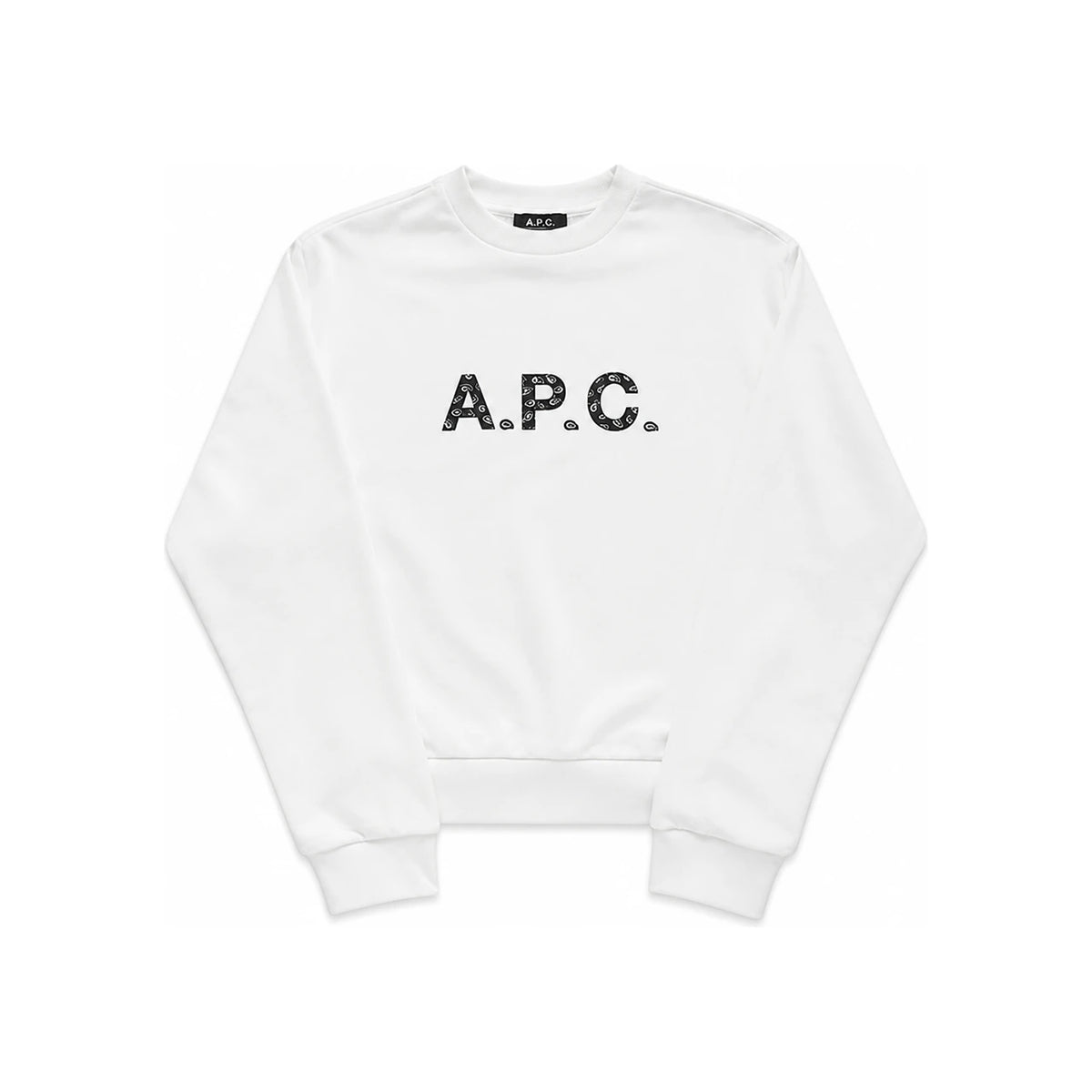 A.P.C. Blanc Noir Timothy Bandana Sweatshirt for Women