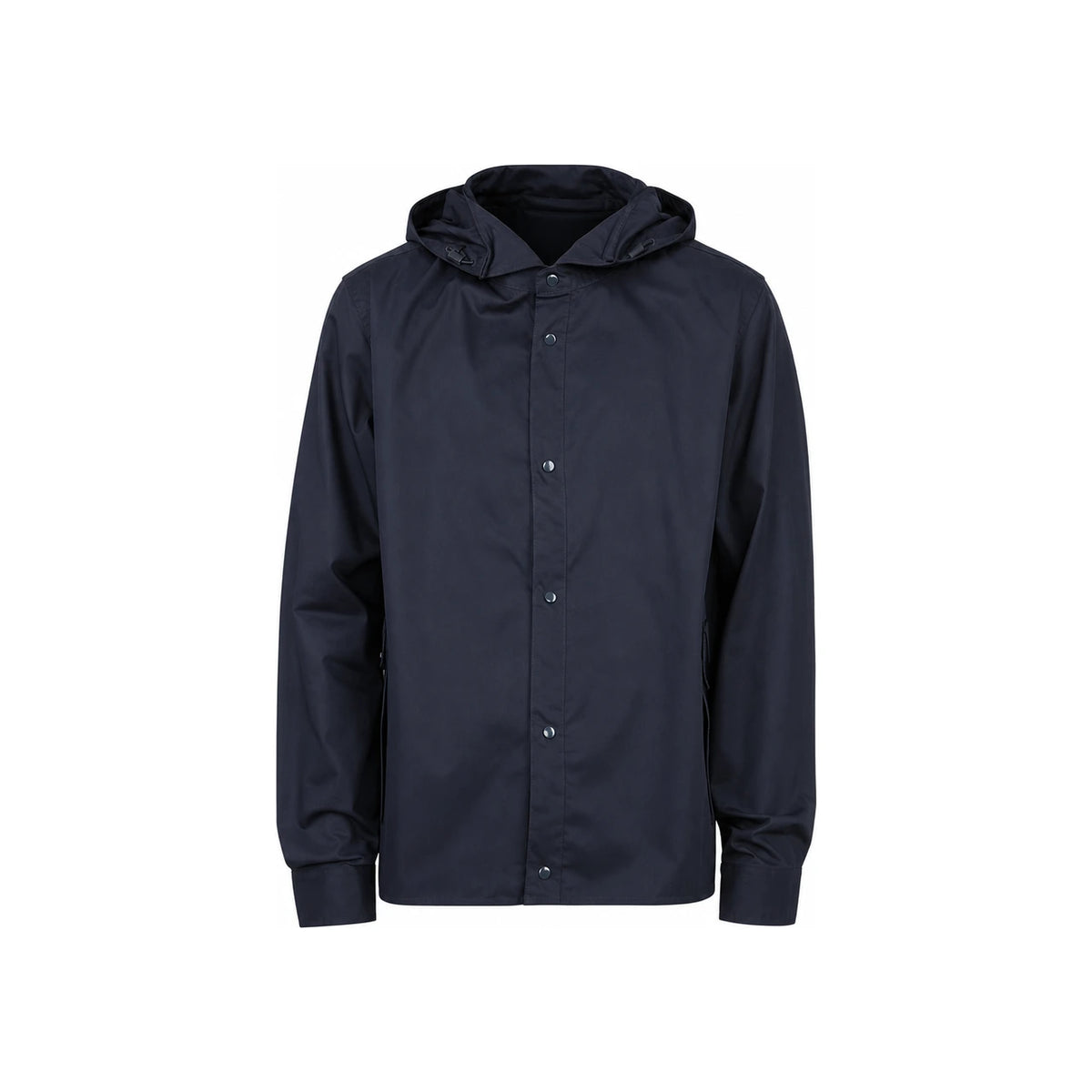 CP Company Logo Patch Pocket Hooded Jacket Navy