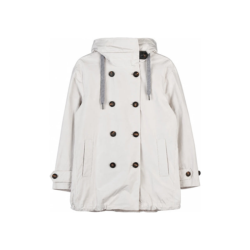 Brunello Cucinelli Women's Hooded Jacket MB5742838P C1709