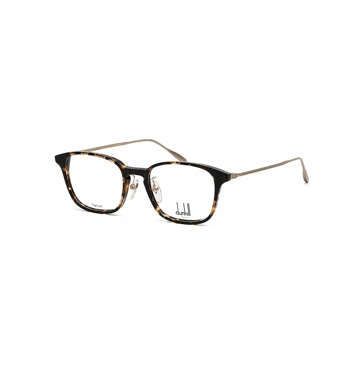 Dunhill Titanium Square Acetate Eyeglass Frames Unisex VDH121 0909