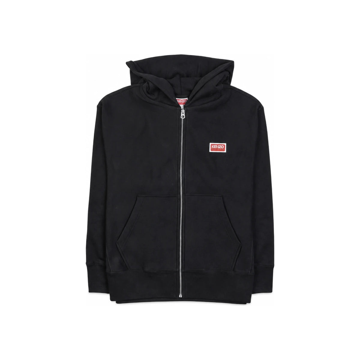 KENZO Men’s Logo Print Hooded Zip-Up Jacket FD65SW1004ME 99J