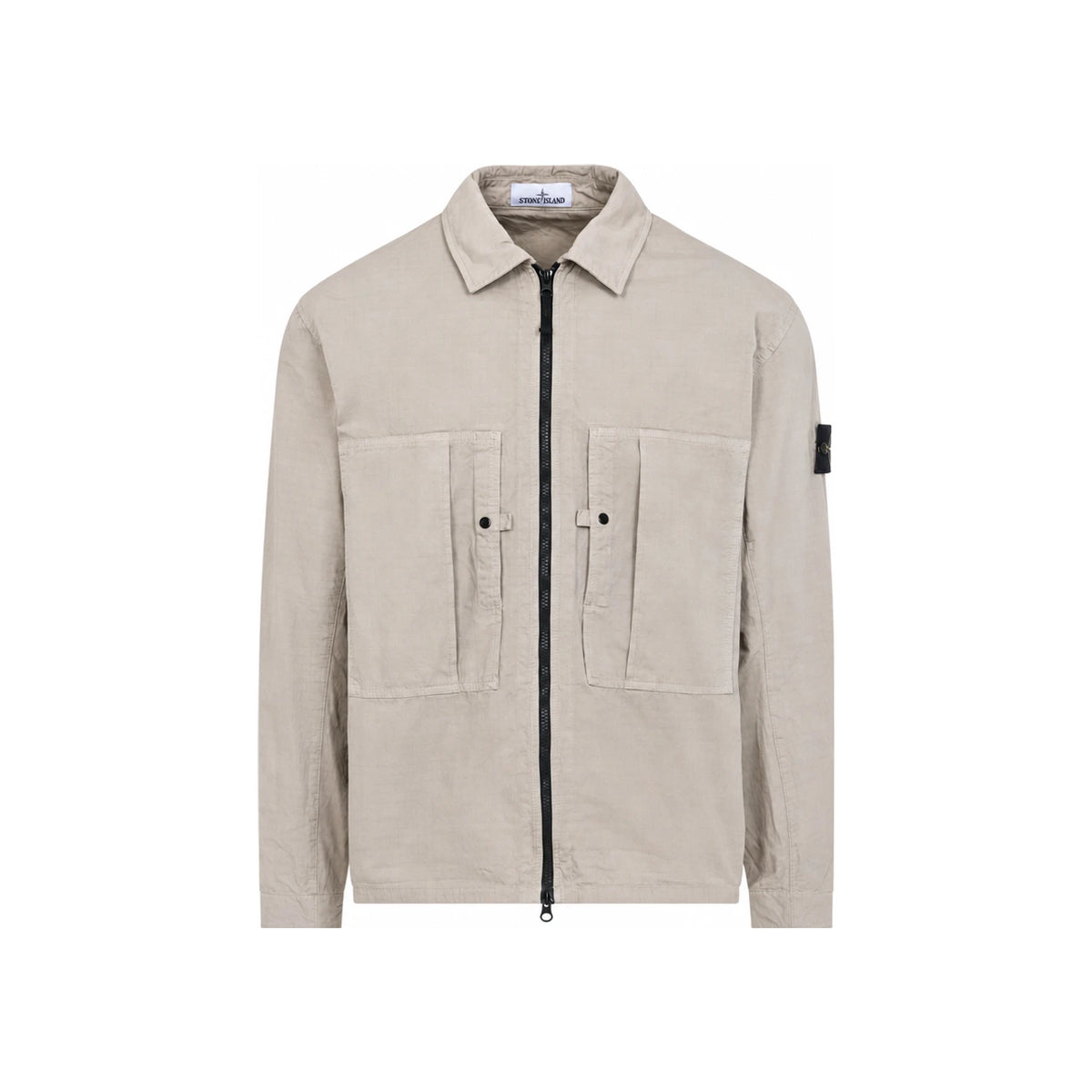 STONE ISLAND Ripstop Cotton Overshirt Jacket
