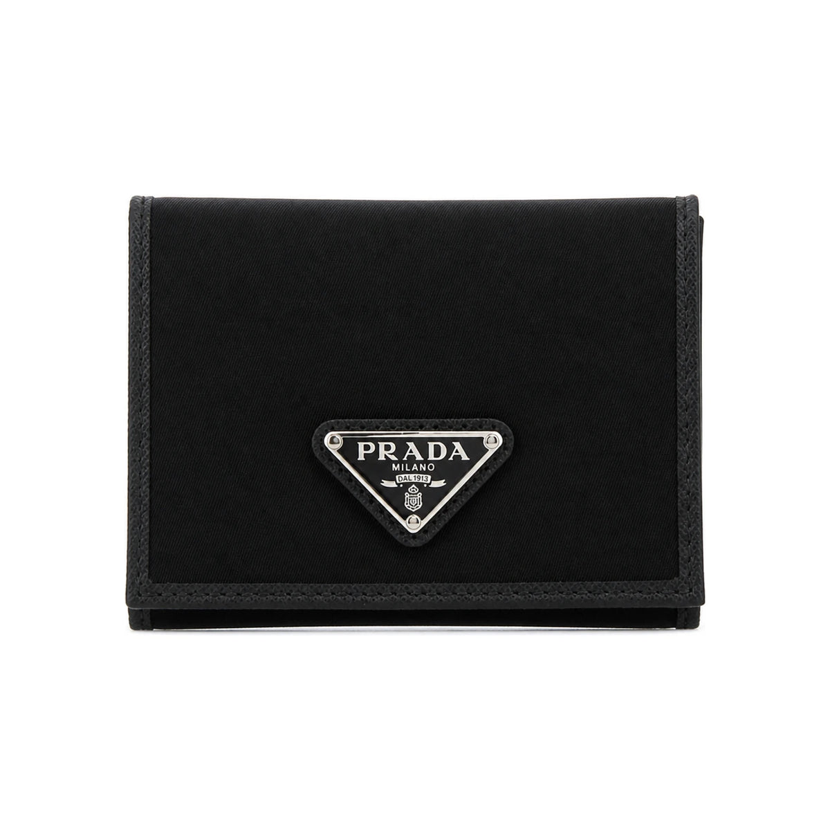 PRADA Re-Nylon Black Bi-Fold Wallet