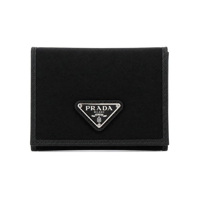 PRADA Re-Nylon Black Bi-Fold Wallet