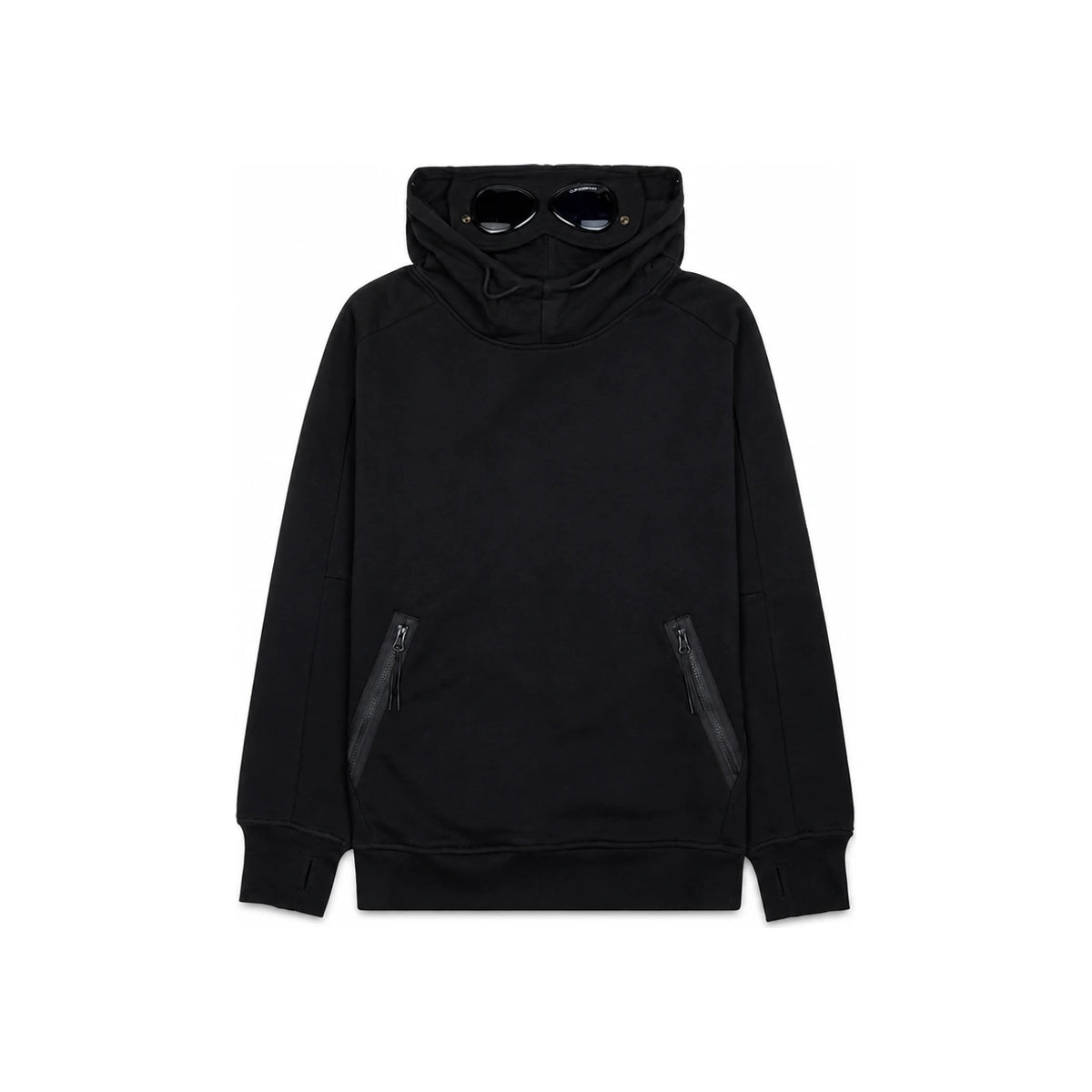 CP Company Goggle Hooded Sweatshirt Black Men's Hoodie