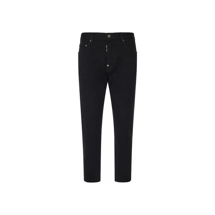 Dsquared2 Black Stretch Denim Jeans for Men S74LB1907 S39781900
