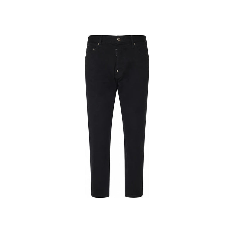 Dsquared2 Black Stretch Denim Jeans for Men S74LB1907 S39781900